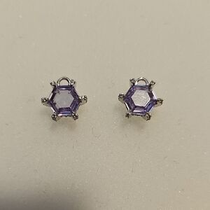 Light Amethyst Charms